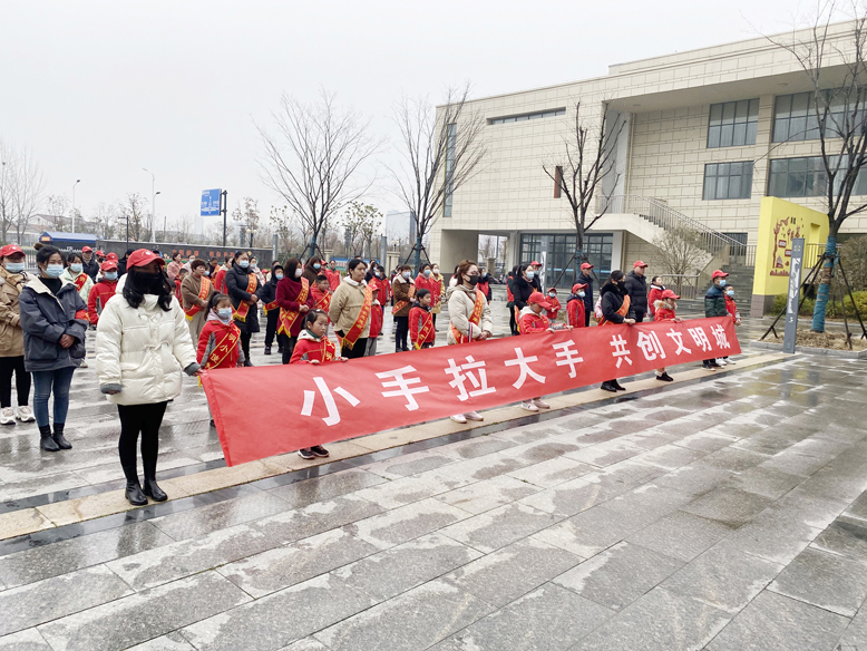 縣永寧路實驗學校富康路校區(qū)開展志愿服務活動