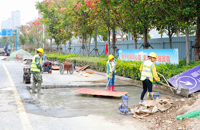 阜東北路污水管道改造、育才西路雨污管網(wǎng)分流工程